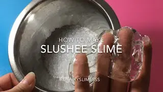 How to Make Slushee Slime! DIY Easy Tutorial! | Fairyslimesss 2018