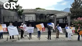Protestan afectados de Banco Famsa