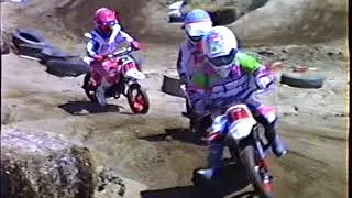 may 25, 1991 peewee racing at perris raceway brett peterson and heather