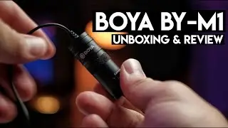 Boya by m1 with DSLR camera UNBOXING / SOUND TEST