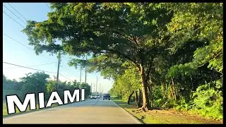 Miami Florida 4K / Scenic Drive