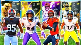 The All-Time AFC NORTH Theme Team in Madden 25 ULTIMATE TEAM is UNSTOPPABLE!