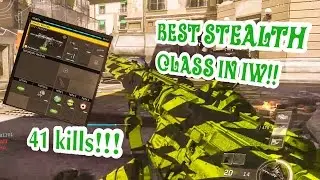 41 KILLS!!|BEST STEALTH CLASS IN INFINITE WARFARE