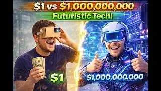 Testing $1 Tech vs a $1 Billion Future Invention! #mrbeast #viralvideo