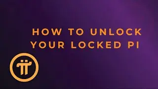 Unlock Pi Coins - How to Unlock Pi - Pi Network Tutorial - #pinetwork #picoin