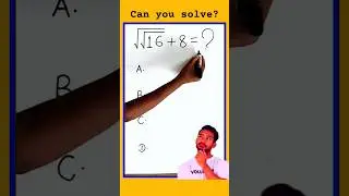 Can You Solve This Double Square Root?  #shortfeed #maths