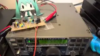50MHz crystal converter and K2, receiving AM roll-call in LSB mode