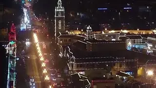 Sign of the Season: Evergy Plaza Lighting returns!