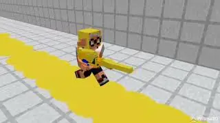 Splatoon 3 - Splatershoot (Minecraft animation) [prisma 3d]
