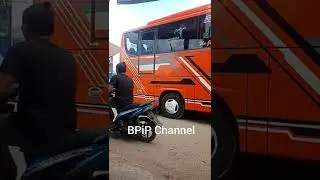 BUS PARIWISATA CS TRANS SEDANG DIGIRING BOSKUH