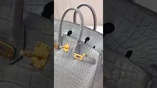 Own the Birkin 25 in Crystal Grey &ndash; You Deserve It. #fashion #luxury #handbags