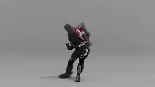 Hip file / Houdini Thanos Disintegration Effect