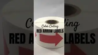 Make Organization Simple with Red Arrow Labels!