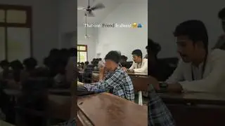 ll 😔that one friend absent class 😔ll#school #class #friends #absent #shorts#sad