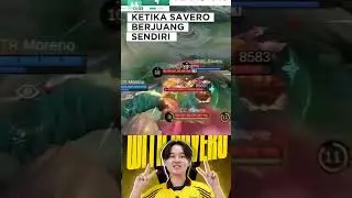 KETIKA SAVERO BERJUANG SENDIRI #mobilelegends #mlbb #onic #savero #fyp