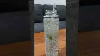Weight Loss Drink | Fat Cutter Drink | #sabja seeds Drink | Basil seeds Drink| Healthy Drink #shorts