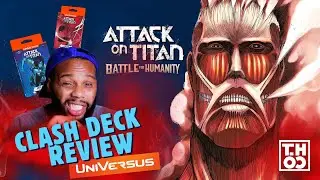 ATTACK ON TITAN BATTLE FOR HUMANITY CLASH DECKS REVIEW- UVS GAMES NEW PRODUCT