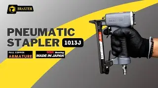 1013J PNEUMATIC STAPLER BRAXTER: TEMBAKAN KENCANG, MESIN AWET & RINGAN!