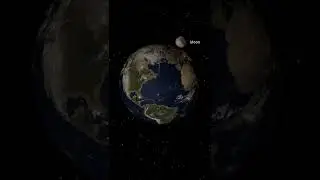 What If the Moon Moved 10% Closer to Earth? #whatif #universe #astronomy #space #scienceshorts