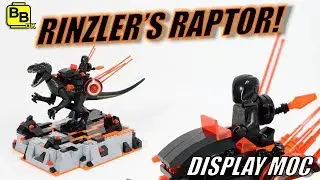 LEGO TRON OUTLANDS RINZLER'S RAPTOR DISPLAY MOC!