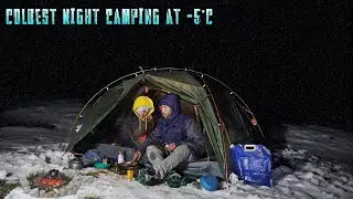 Coldest Night Camping in Chopta Uttrakhand | खतरनाक जंगल में काटी रात 😳🥶 | EP-1