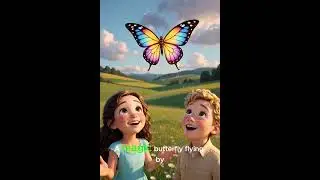 🦋 Can You Catch the Butterfly? | Fun Kids Short | #butterfly #playing #outdoor | Instincts Kids Hub