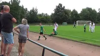 Gr&ouml;ditz-SVB: 116. min, Gelb-Rot f&uuml;r Robin Glanz