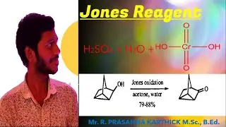 Jone's Oxidation | Jone's Reagent | CrO3.H2SO4/H2O| IIT-JAM, GATE, IIT-JEE, NEET | Prasanna |English