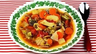 ABNEHMEN mit der SOS-SUPPE | vegan