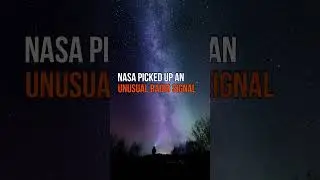 NASA picked up an Unusual Radio Signal From Space #fact #spaceexploration #nasa #universe #planet