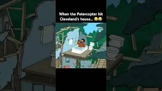 Petercopter vs. Cleveland bathtub!! 😂💀 #familyguy #petergriffin #funny #veo3