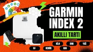 En İyi Akıllı Tartı, Kilo, Yağ, Kas, Kemik, Su Kitlesi &Ouml;l&ccedil;&uuml;mleri, Grafikler - Garmin Index 2