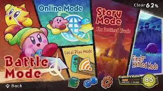 kirbys fighters 2 without my brother cuz hes watching objects moving around for dream island