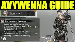 arknights endfield -  how to complete operator guide avywenna (all ultimate goals)