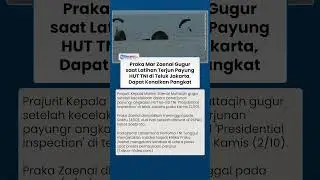 Kronologi Prajurit Marinir Praka Mar Zaenal Gugur saat Latihan Terjung Payung Jelang HUT ke-80 TNI