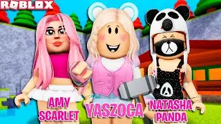 VIRAMOS AS YOUTUBERS MAIS FAMOSAS DE ROBLOX no MARRETÃO! Flee The Facility