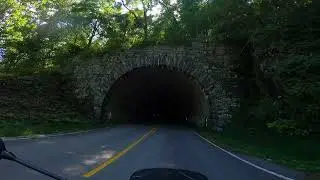 NC BlueRidge Parkway Ride with Tunnel Views GH011489