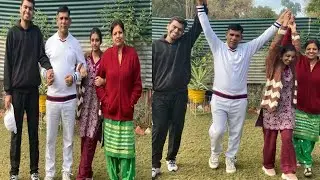 My Family   enjoying  Kitchen  Garden  tour   // awesome Harvesting  // Rajasthan  Kitchen Garden