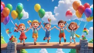 London Bridge Adventure Song | Fun Bridge Rhyme for Kids | London Bridge Kids Song