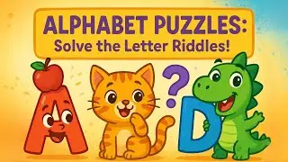 Can You Guess the Letter? | Fun Alphabet Riddles for Kids | Brain Games