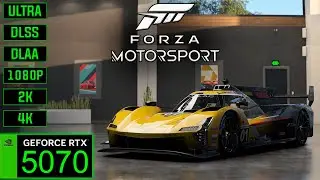 Forza Motorsport | RTX 5070 | FPS Test & Performance | DLSS | 1080P - 2K - 4K |