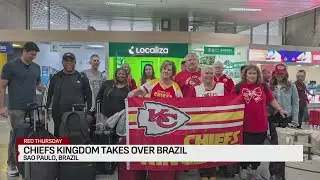 Chiefs Kingdom takes to Brazil for Kansas City Chiefs season opener