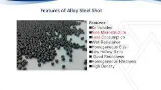 Duoleng Alloy Steel Shot & Bearing Angular Steel Grit