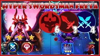 HYPER ABYSS & SWORDSMAN FREYA | NEW META SYNERGY COMBINATION - MAGIC CHESS SEASON 10 | MLBB