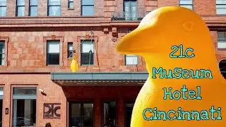 21c Museum Hotel Cincinnati, OH - Boutique Hotel and Art Museum - ROOM TOUR & REVIEW!