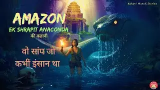 Amazon jungle: Ek Shrapit Anaconda🐍| Horror Story | Kahani Manch Stories #amazon 