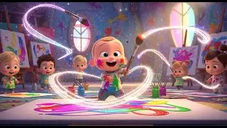 Paint Rainbow Colors Today 🌈🎨🎶 Fun Learning Song for Kids | Creative Playtime