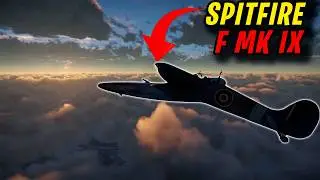 WAR THUNDER: JOGANDO de ESQUADRILHA COM SPITFIRE F MK IX #warthunderairplanes