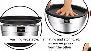 Mixing Bowls with Airtight Lids