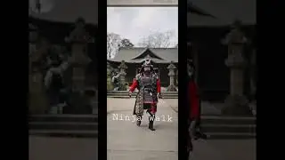 Ninja Walk #youtube #shorts #fypシ #youtube #instagram #reels #youtubeshorts #viral #samurai #gimbal